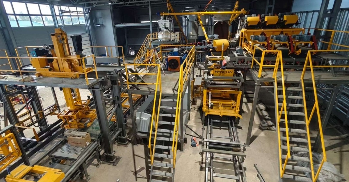 Concrete Block Production Lines Africa | PJR Engineering